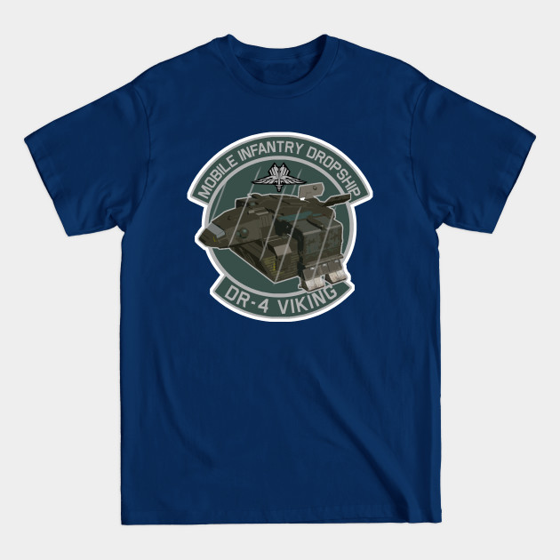 T-shirt Starship Troopers - Mobile Infantry - Film Culte - 100% Coton - Toutes Tailles